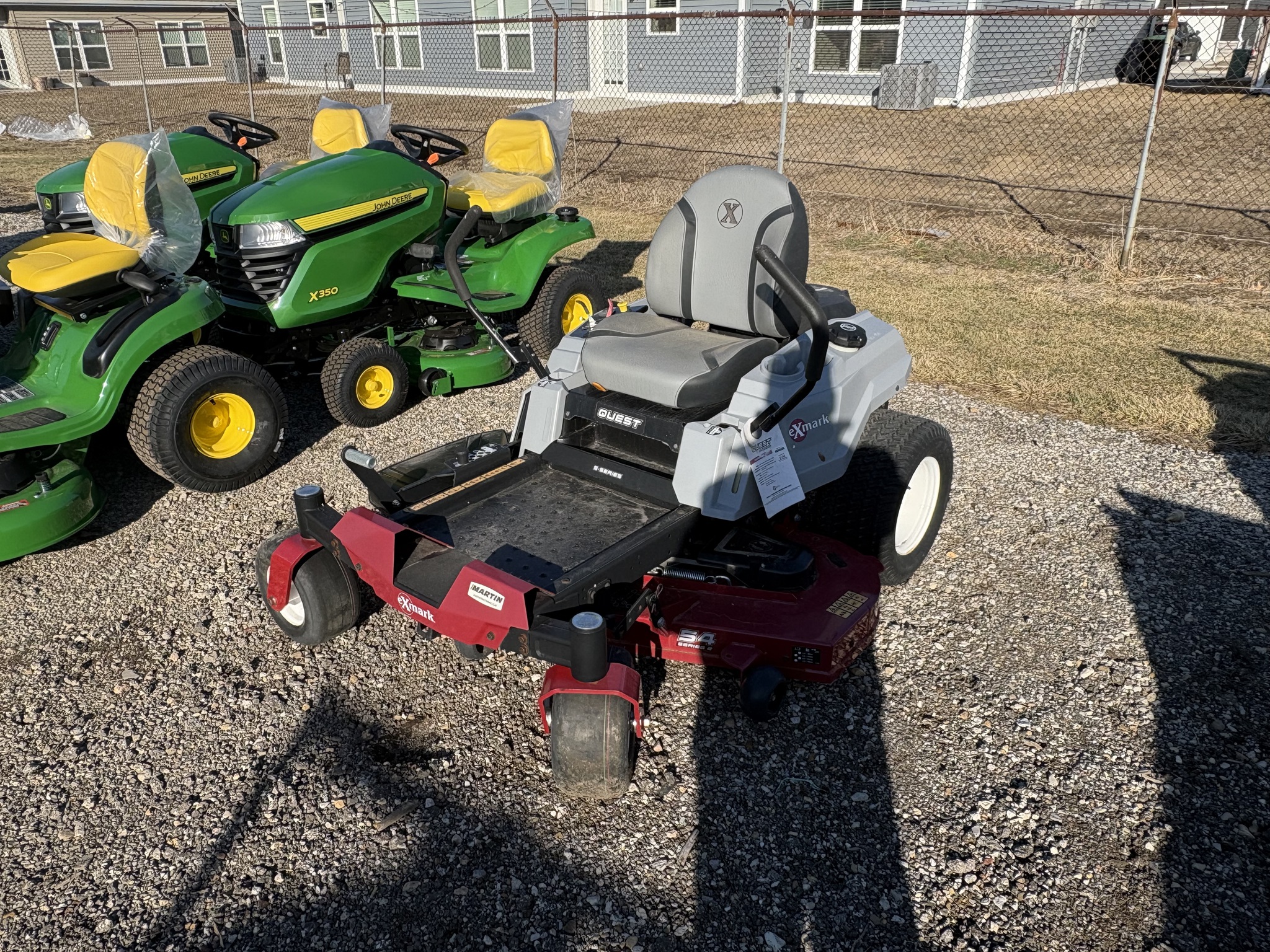  2023 Exmark QZS735GKC54200 at Heritage Tractor in Bloomington, IL
