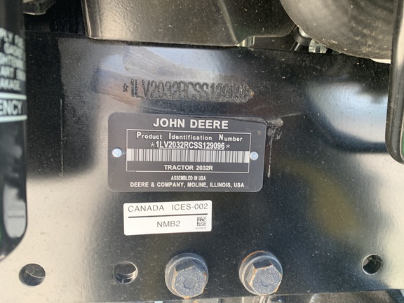 Photo of 2025 John Deere 2032R