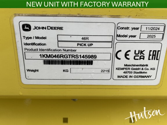 Photo of 2025 John Deere 46R