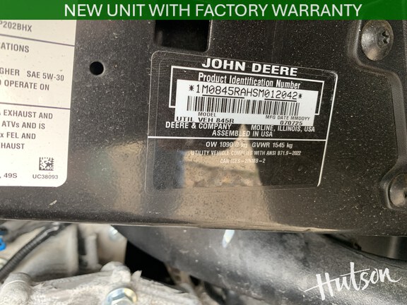 Photo of 2025 John Deere XUV 845R Premium Cab