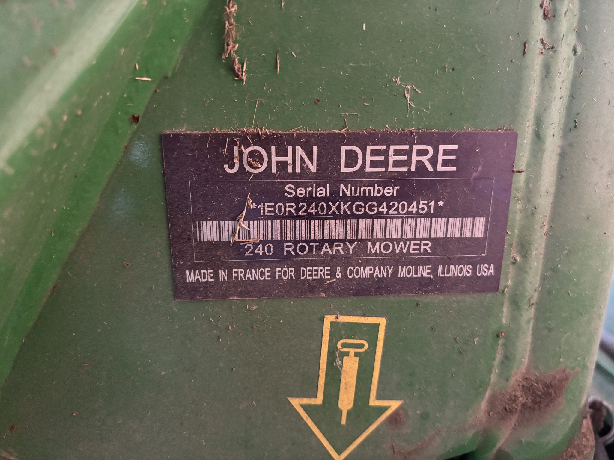 Used 2016 John Deere R240 Attachments for Hay at Koenig Equipment in Anna, OH - PhotoXL2