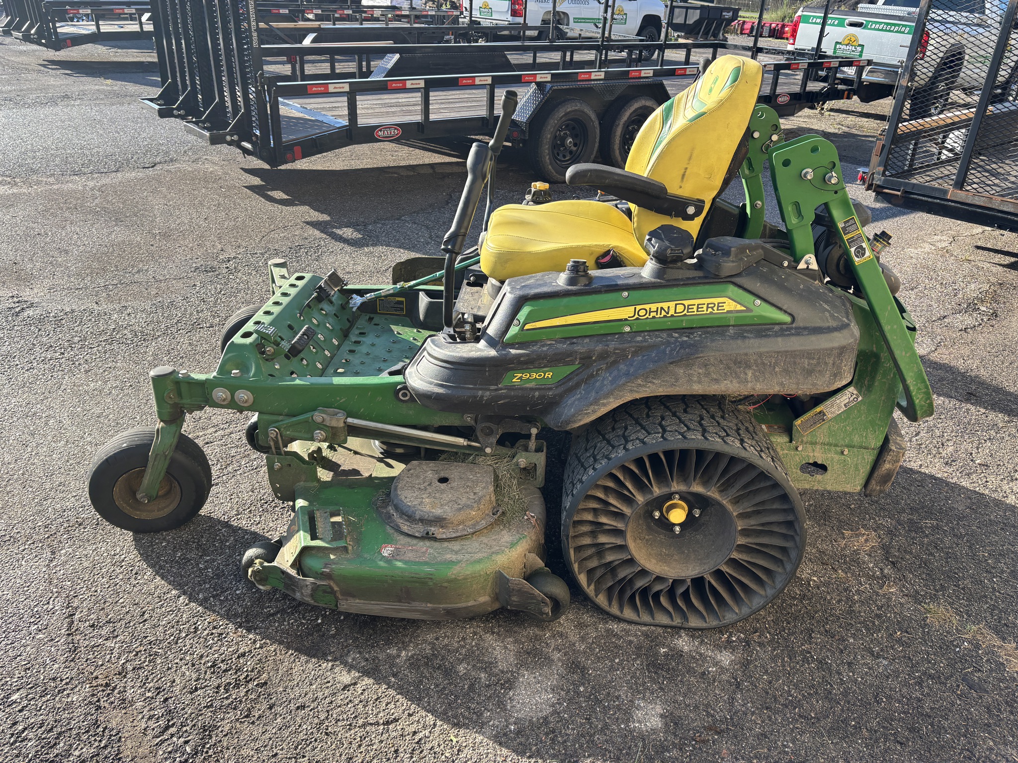 Used 2021 John Deere Z930R Zero Turn Mowers at Koenig Equipment in Franklin, IN - PhotoXL4
