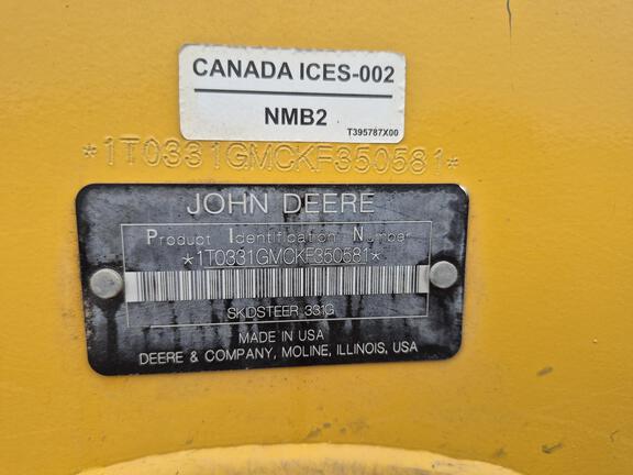2019 John Deere 331G