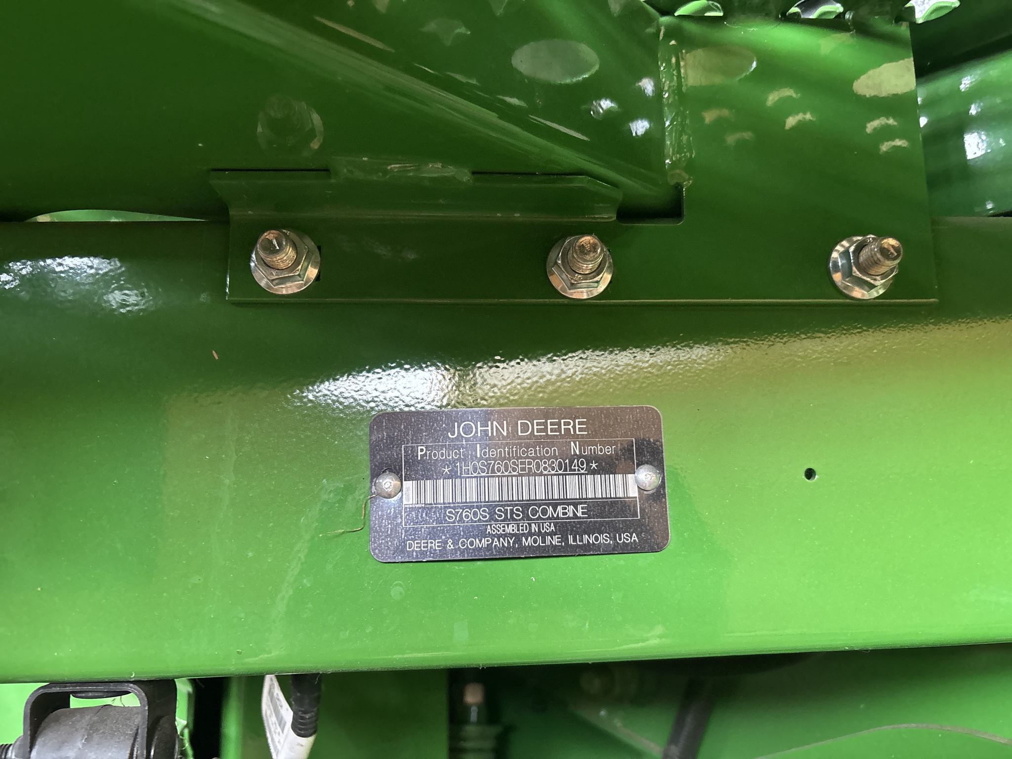 Used 2024 John Deere S760 Combines at Koenig Equipment in Urbana, OH - PhotoXL28