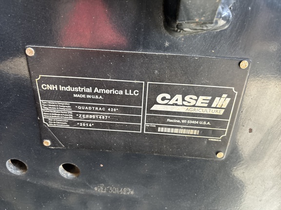 Used 2014 Case IH Quadtrac 420 Articulated 4WD Tractors at Koenig Equipment in Greenville, OH - Photo26