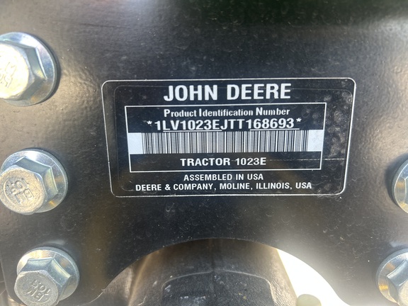 2026 John Deere 1023E