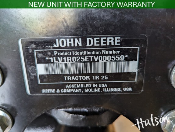 Photo of 2027 John Deere 1R 25