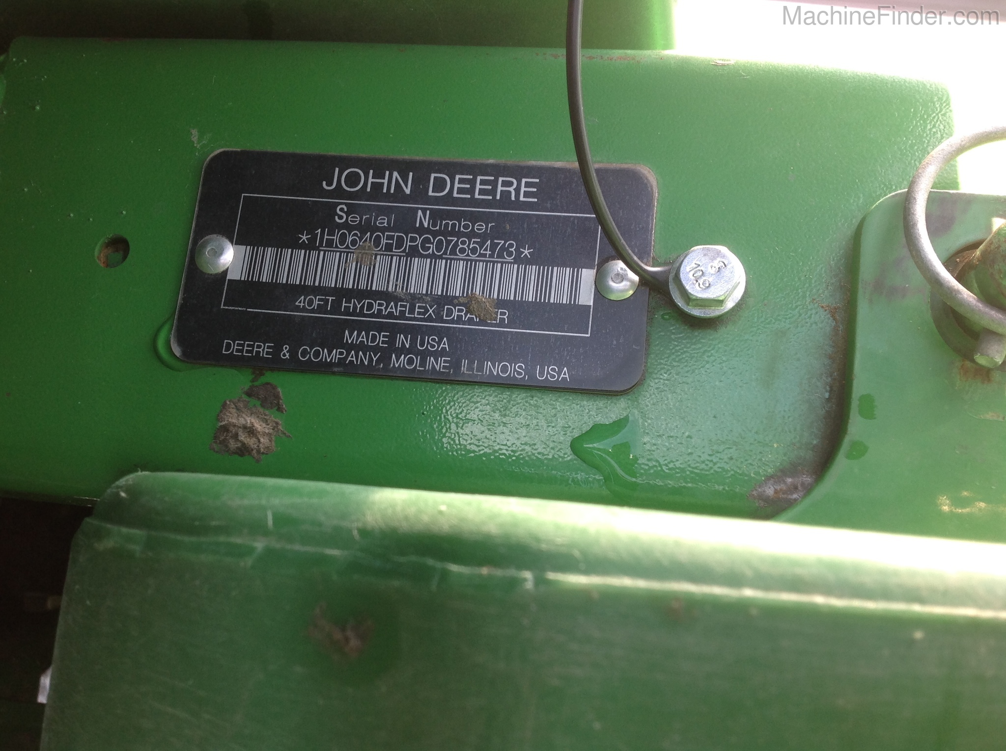 2016 John Deere 640FD Image 9