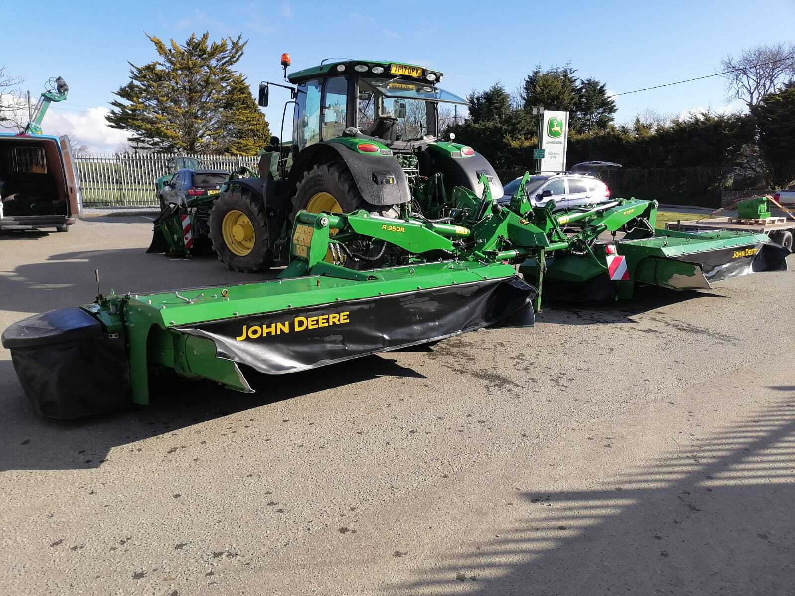 2018 John Deere R950R + F310R