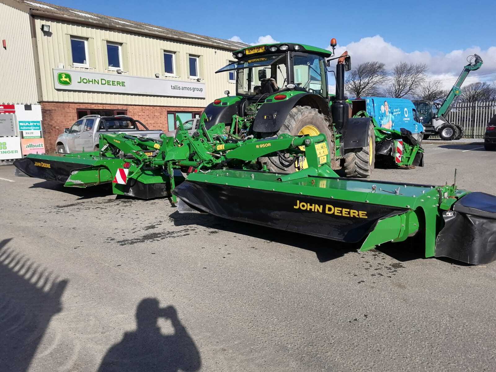 2018 John Deere R950R + F310R