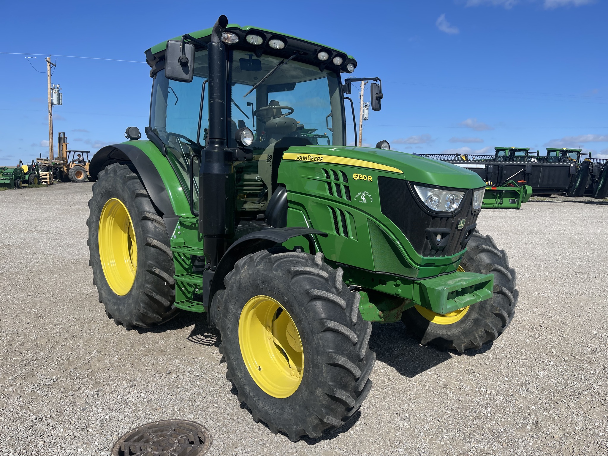  2017 John Deere 6130R at Heritage Tractor in Brimfield, IL