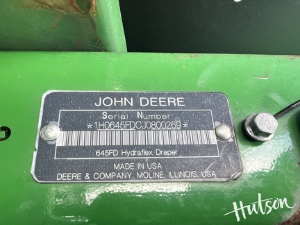 Photo of 2018 John Deere 645FD