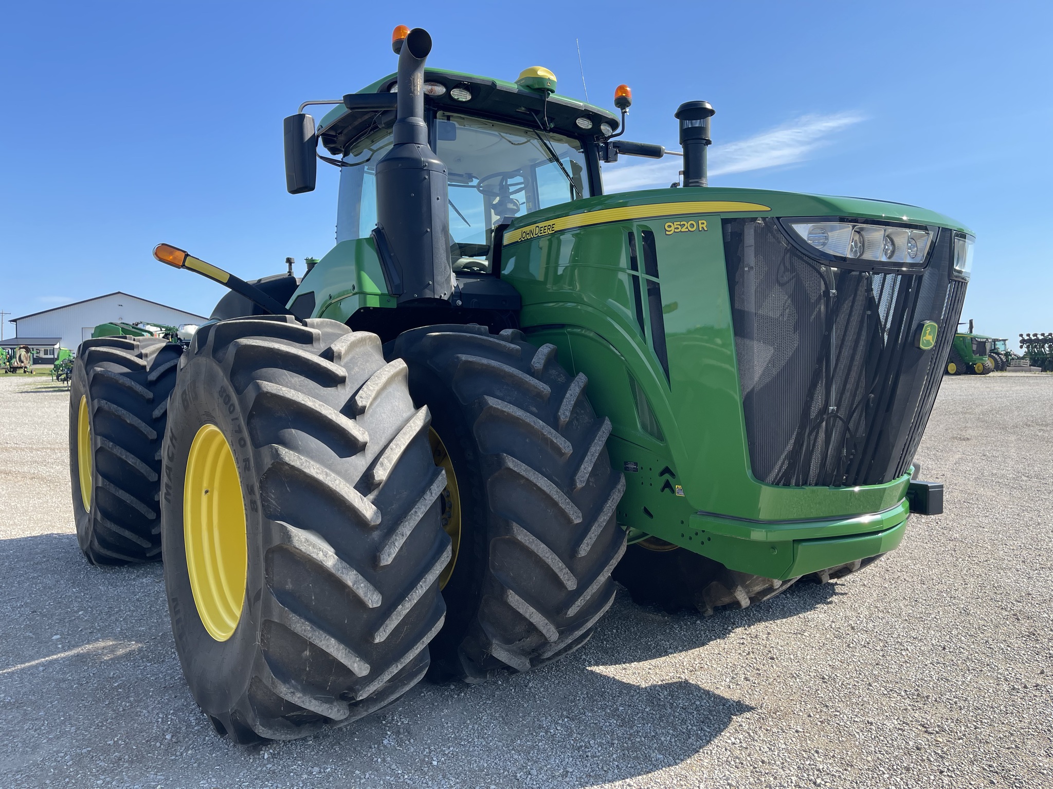  2021 John Deere 9520R at Heritage Tractor in Brimfield, IL