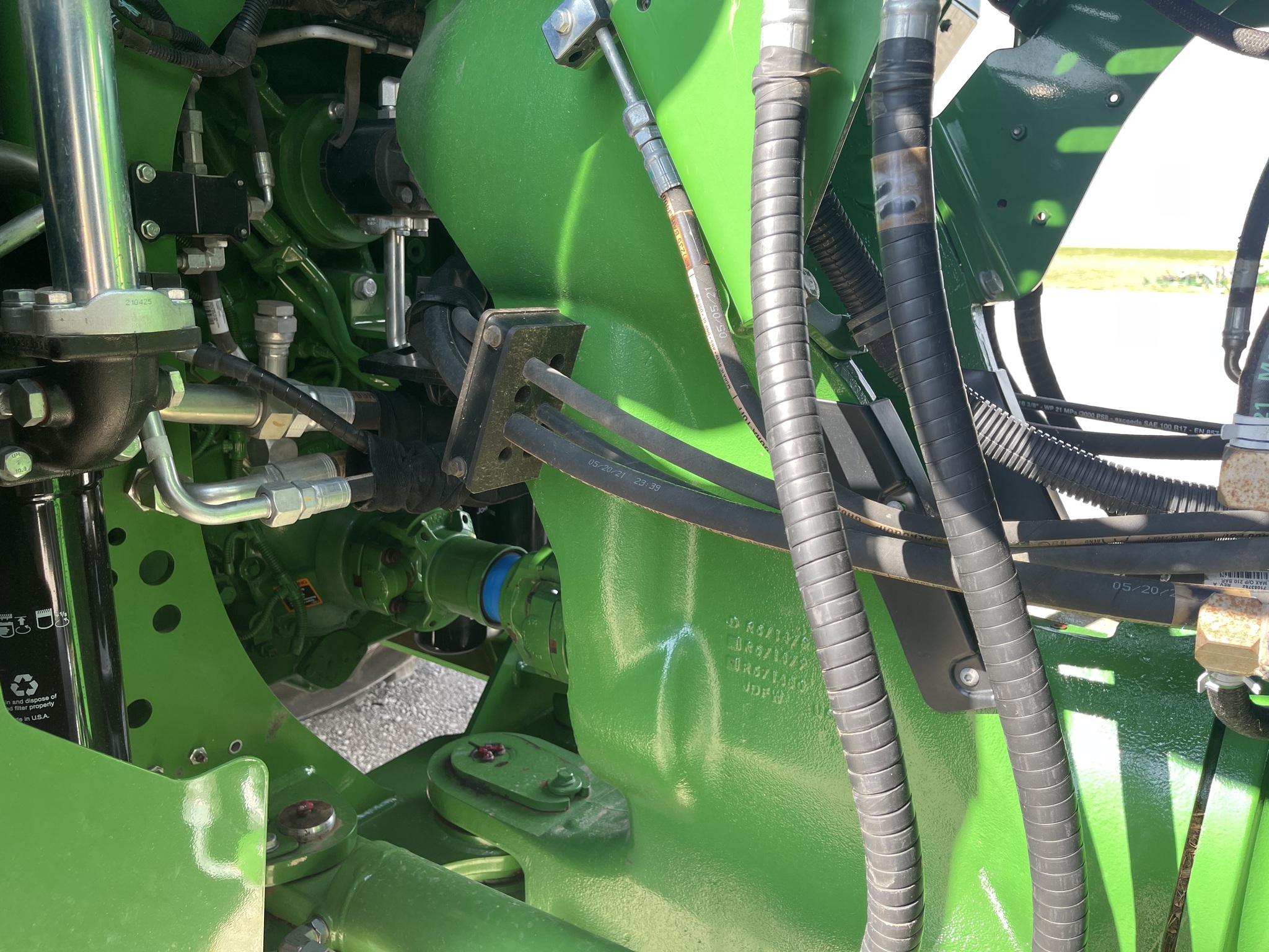  2021 John Deere 9520R at Heritage Tractor in Brimfield, IL