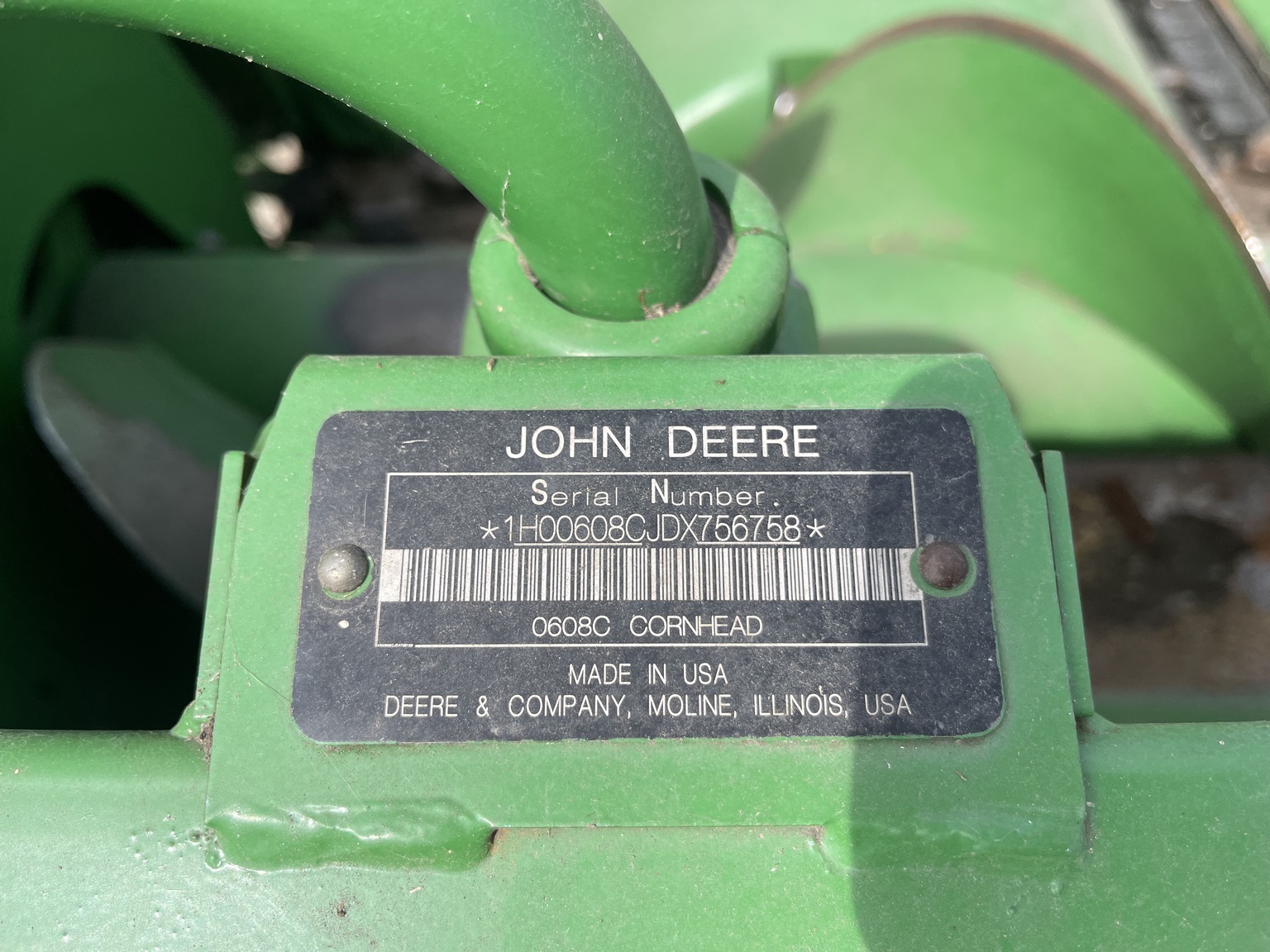  2013 John Deere 608C at Heritage Tractor in Lexington, IL