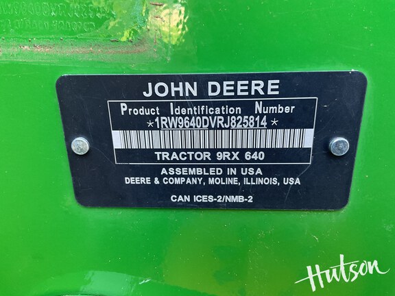 Photo of 2024 John Deere 9RX 640