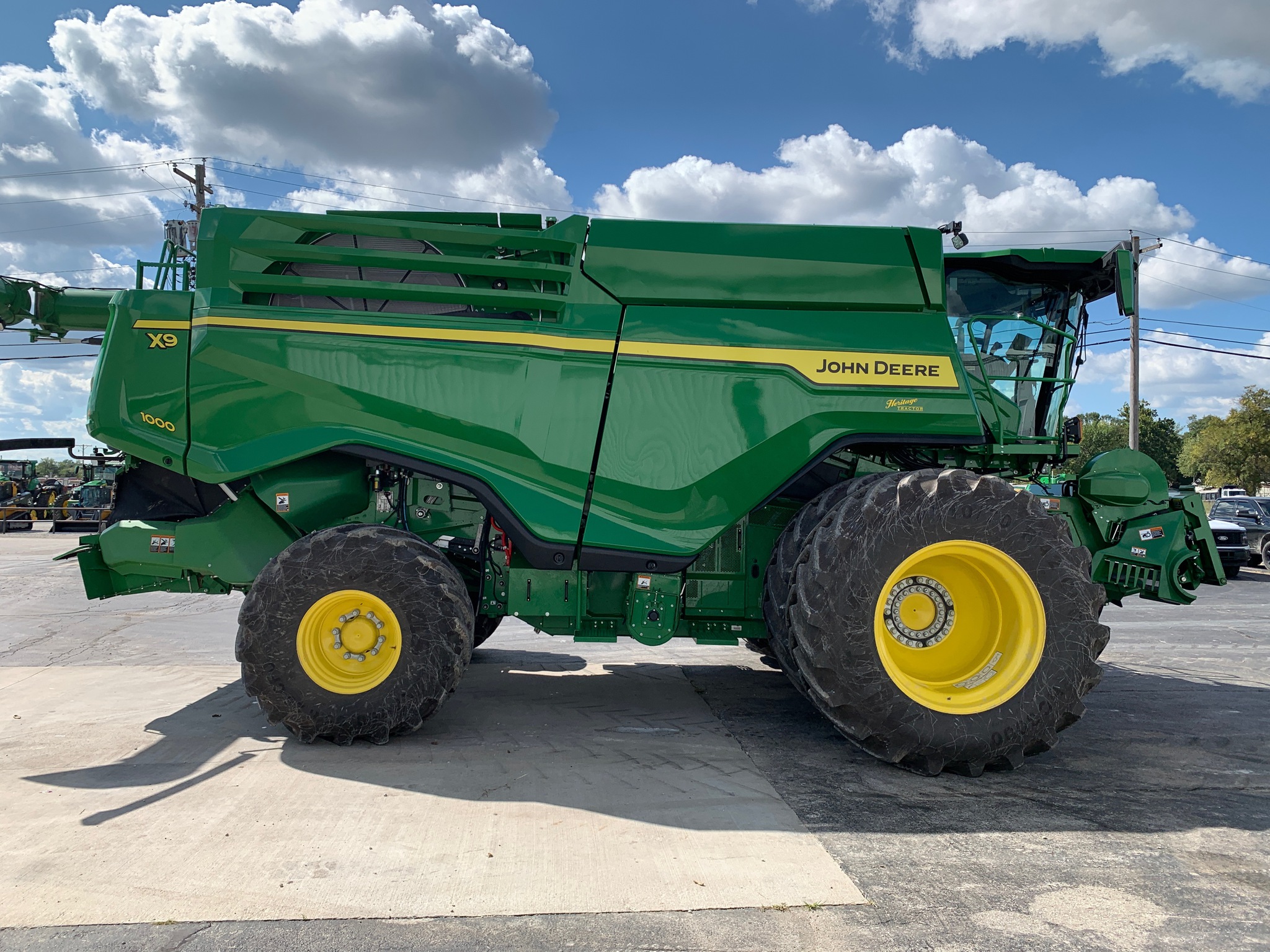  2023 John Deere X9 1000 at Heritage Tractor in Lamar, MO