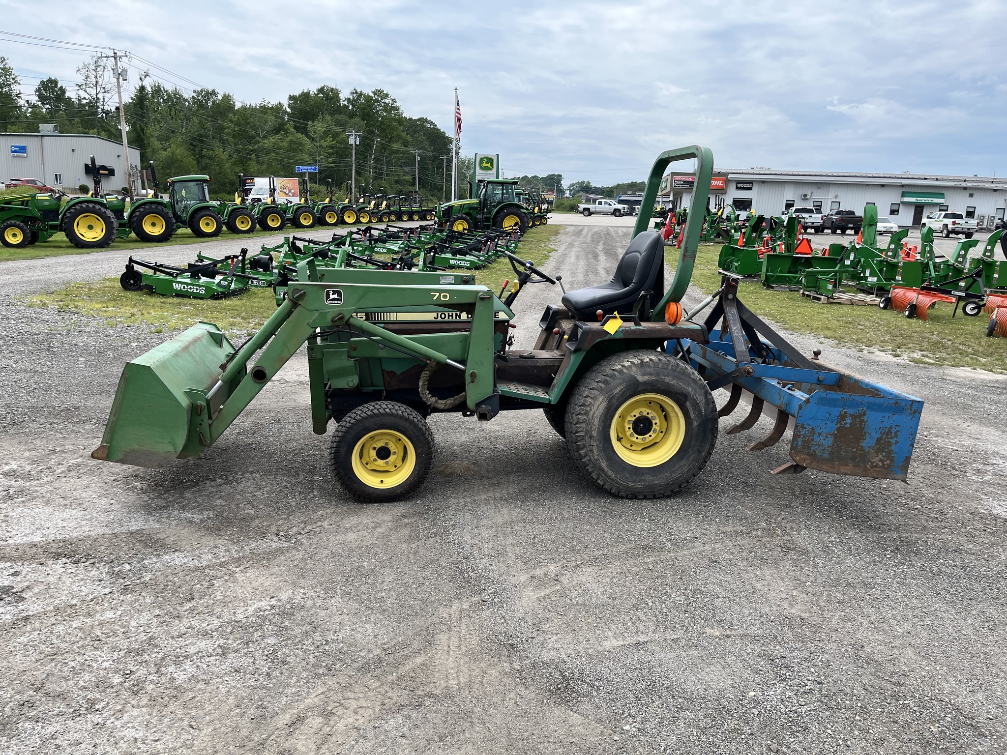 1987 John Deere 755 Compact Utility Tractors Bangor, ME