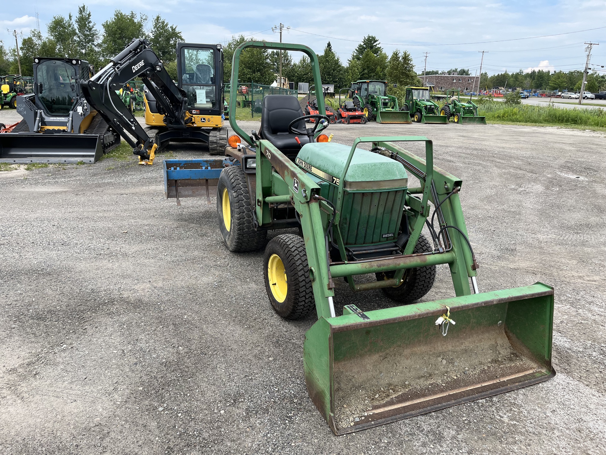 1987 John Deere 755 Compact Utility Tractors Bangor, ME