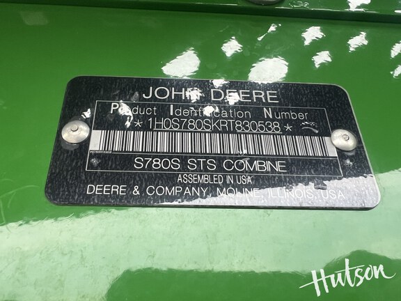 Photo of 2024 John Deere S780