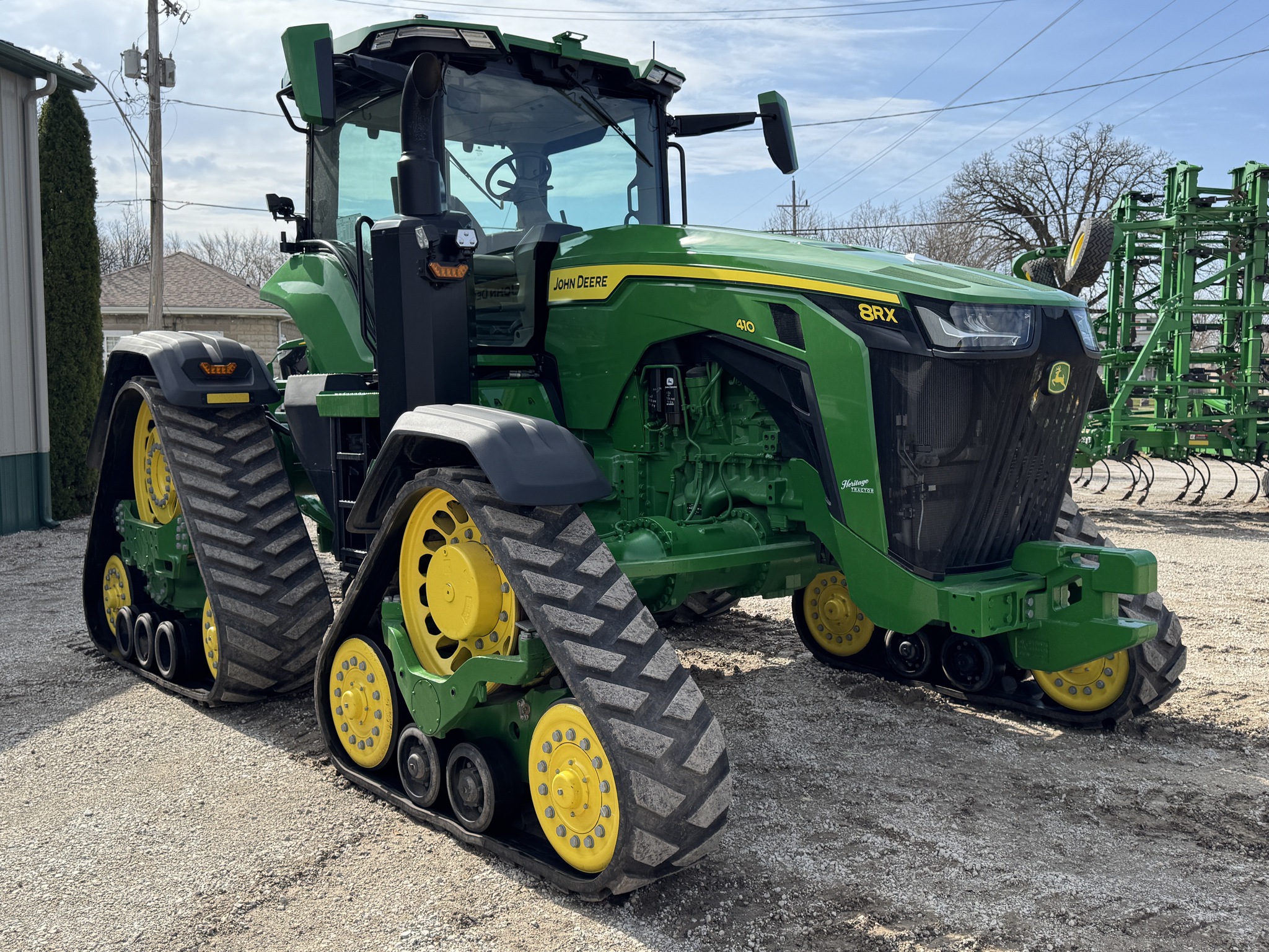  2023 John Deere 8RX 410 at Heritage Tractor in Streator, IL