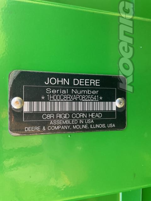 Used 2023 John Deere C8R Corn and Row Crop headers at Koenig Equipment in Urbana, OH - PhotoXL25