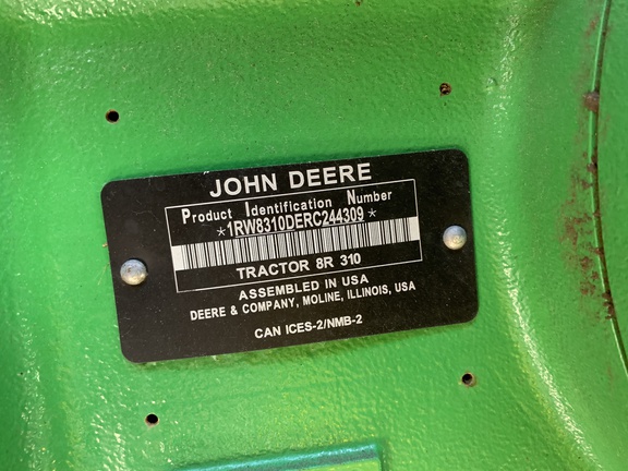 Photo of 2024 John Deere 8R 310