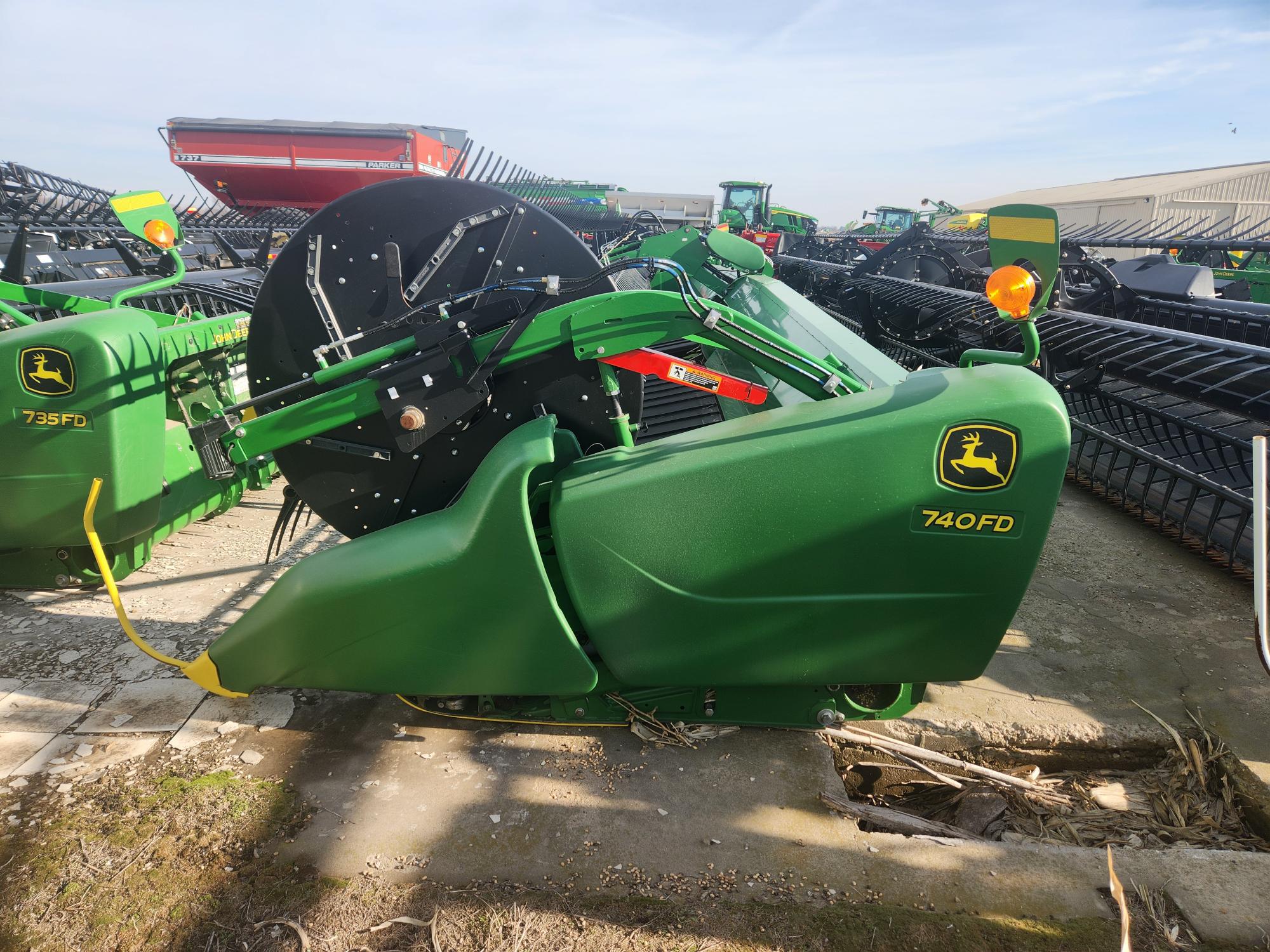  2019 John Deere 740FD at Heritage Tractor in Brimfield, IL