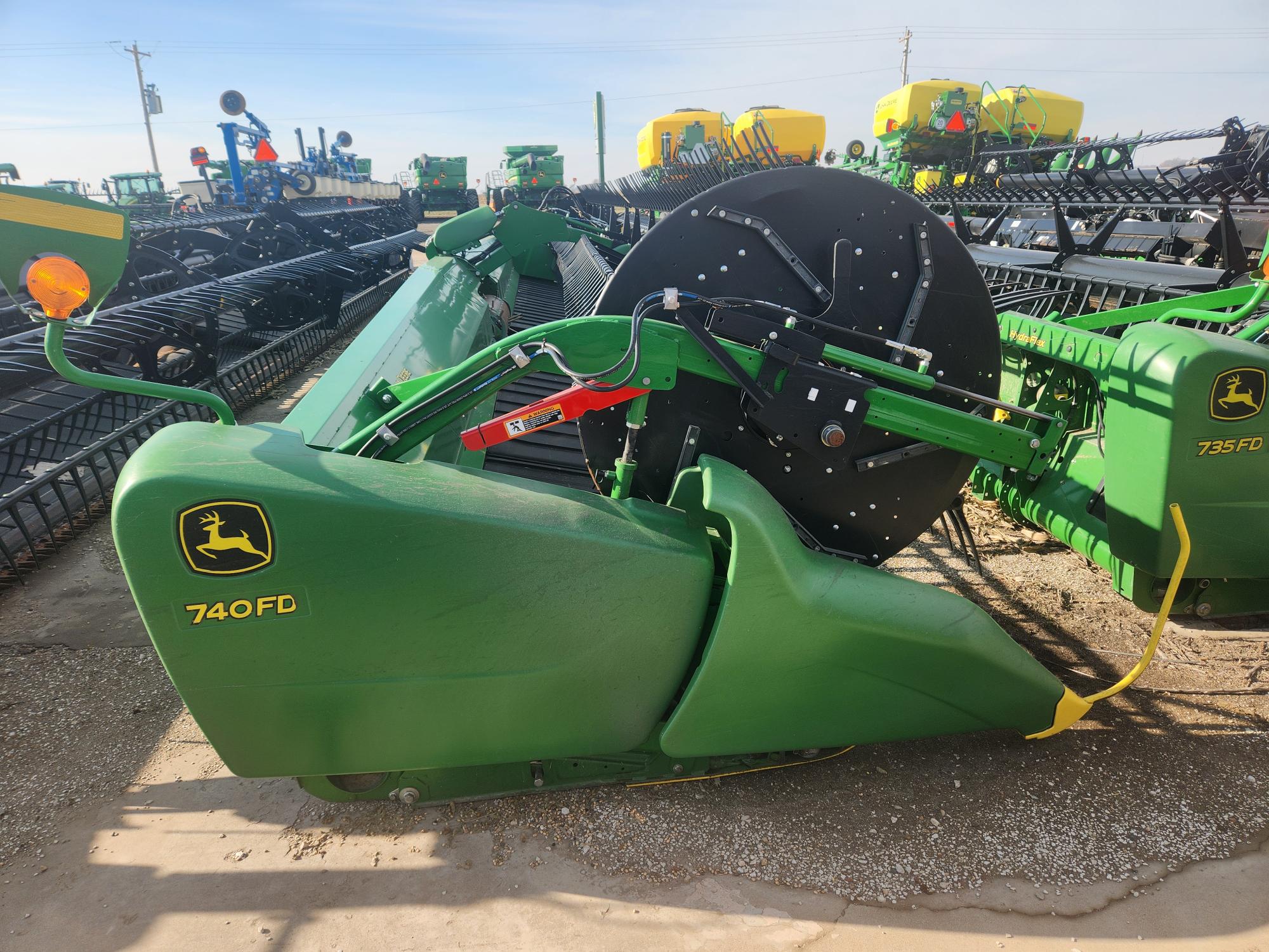  2019 John Deere 740FD at Heritage Tractor in Brimfield, IL