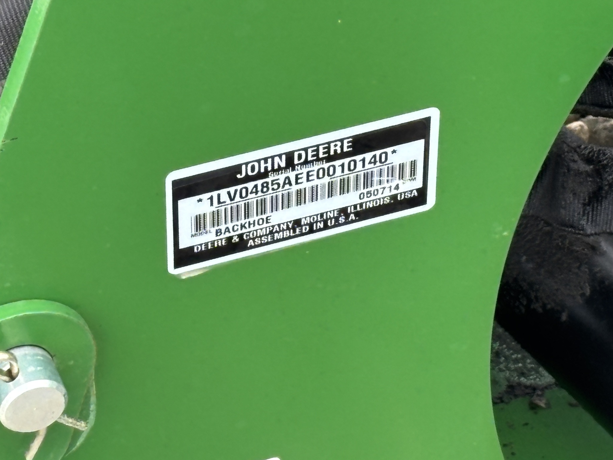 Used 2014 John Deere 485 Compact Utility Tractor Attachments at Koenig Equipment in Greenville, OH - PhotoXL10