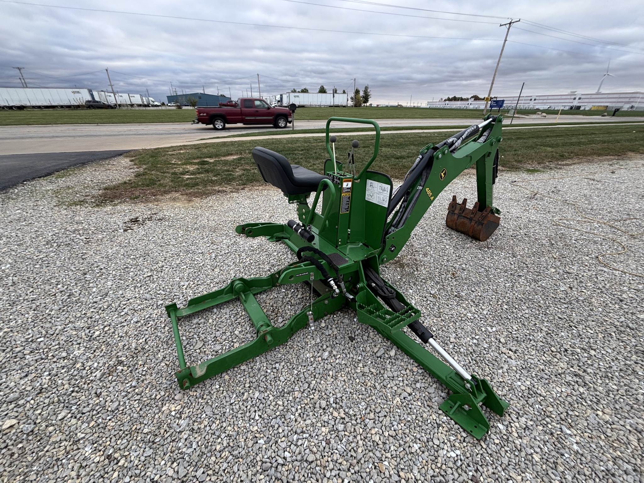 Used 2014 John Deere 485 Compact Utility Tractor Attachments at Koenig Equipment in Greenville, OH - PhotoXL8