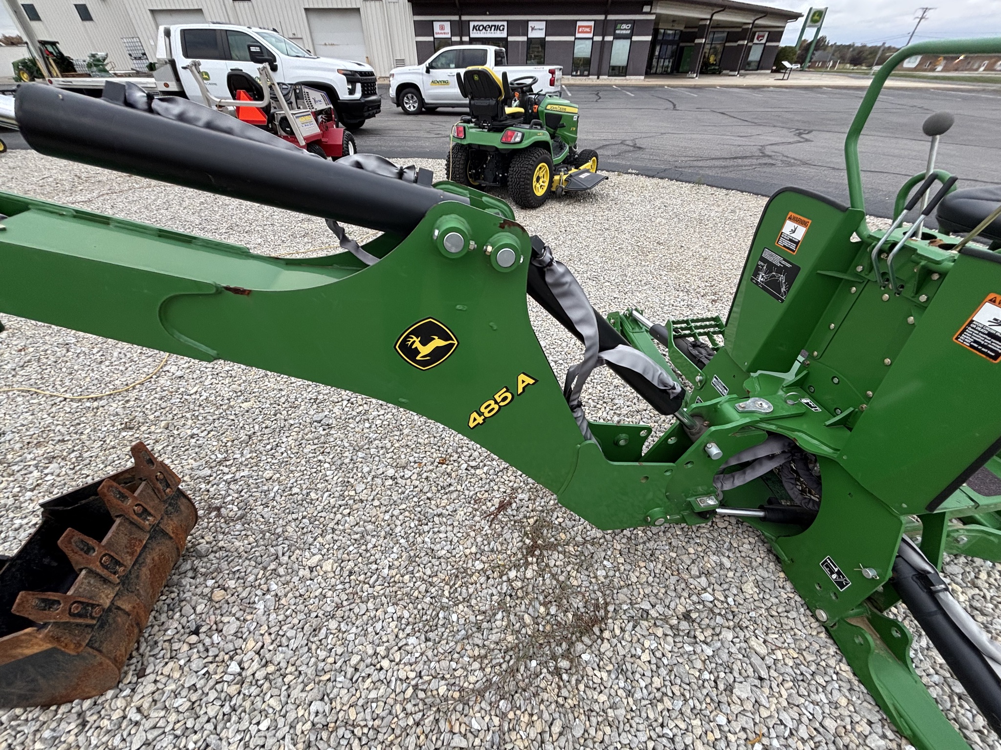 Used 2014 John Deere 485 Compact Utility Tractor Attachments at Koenig Equipment in Greenville, OH - PhotoXL5