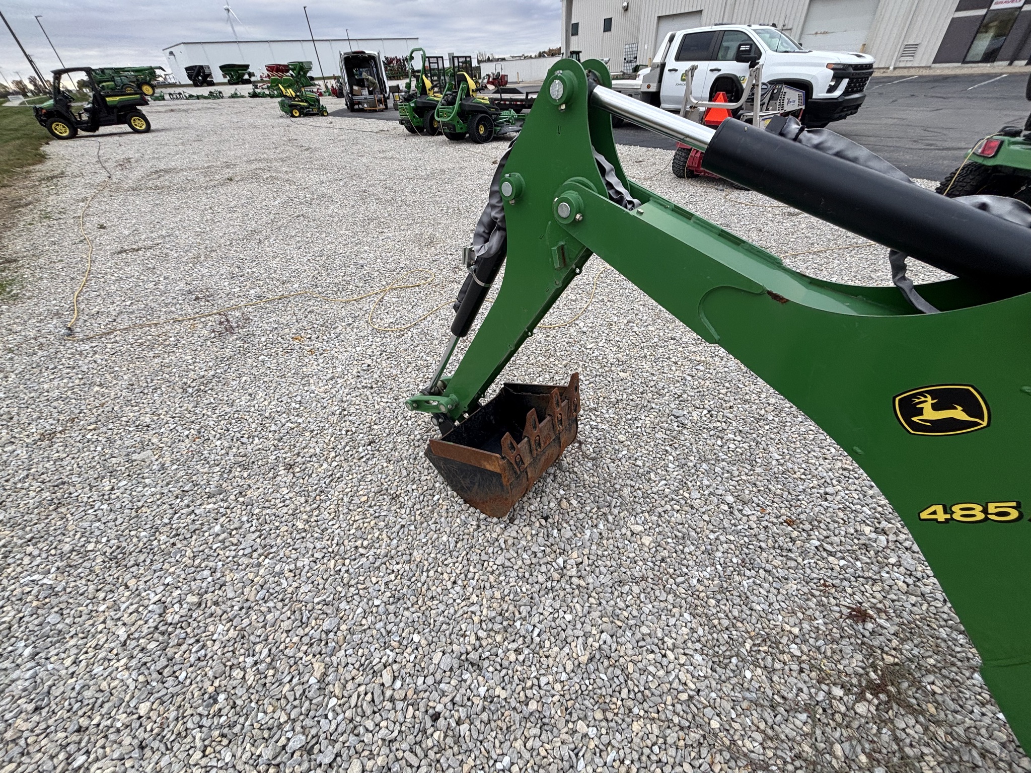Used 2014 John Deere 485 Compact Utility Tractor Attachments at Koenig Equipment in Greenville, OH - PhotoXL4
