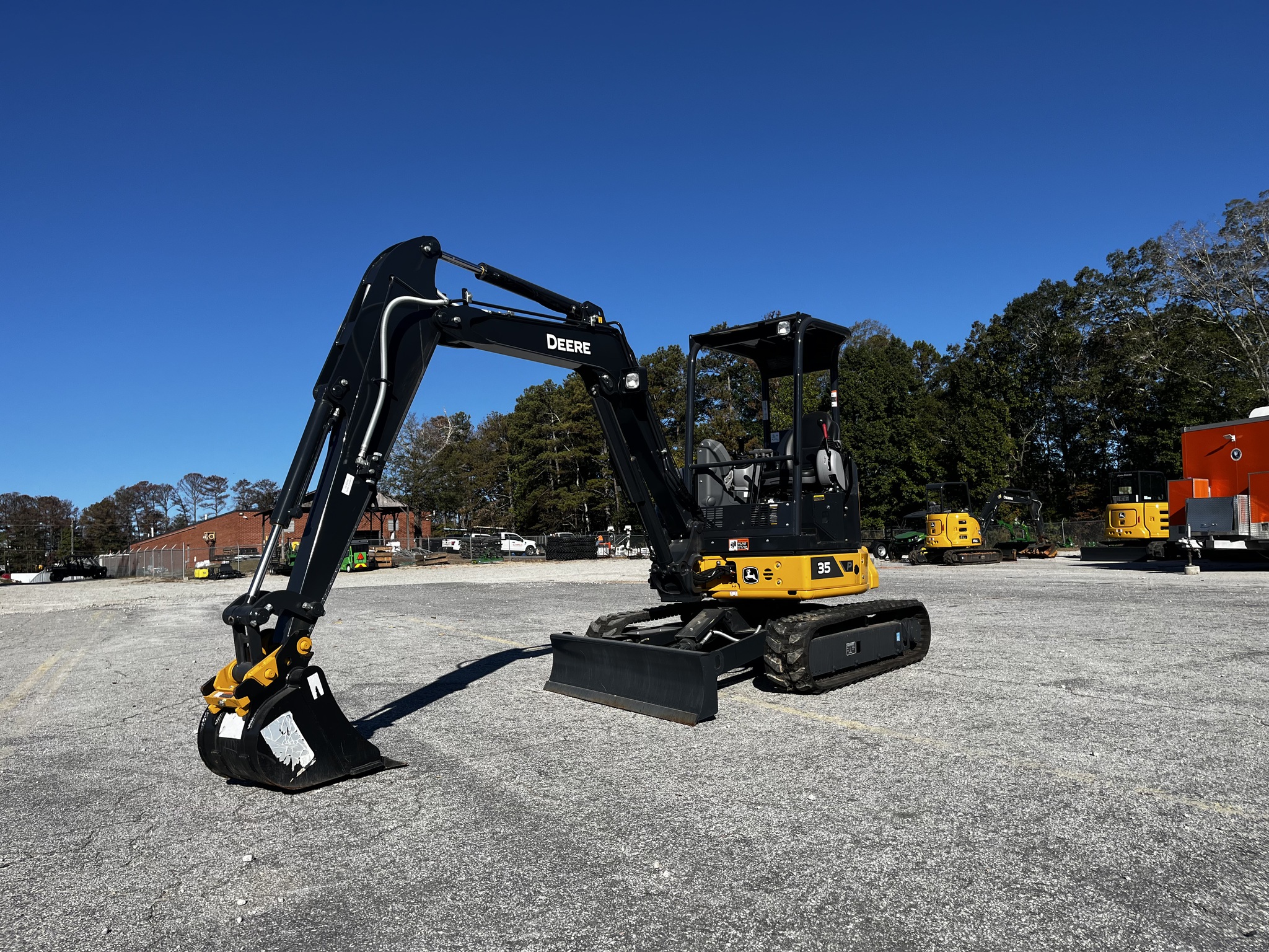 2025 John Deere 35 P W ANGLE BLADE Image 1