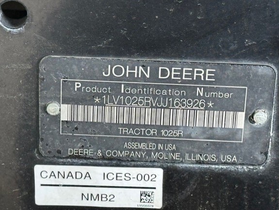 2018 John-Deere 1025R