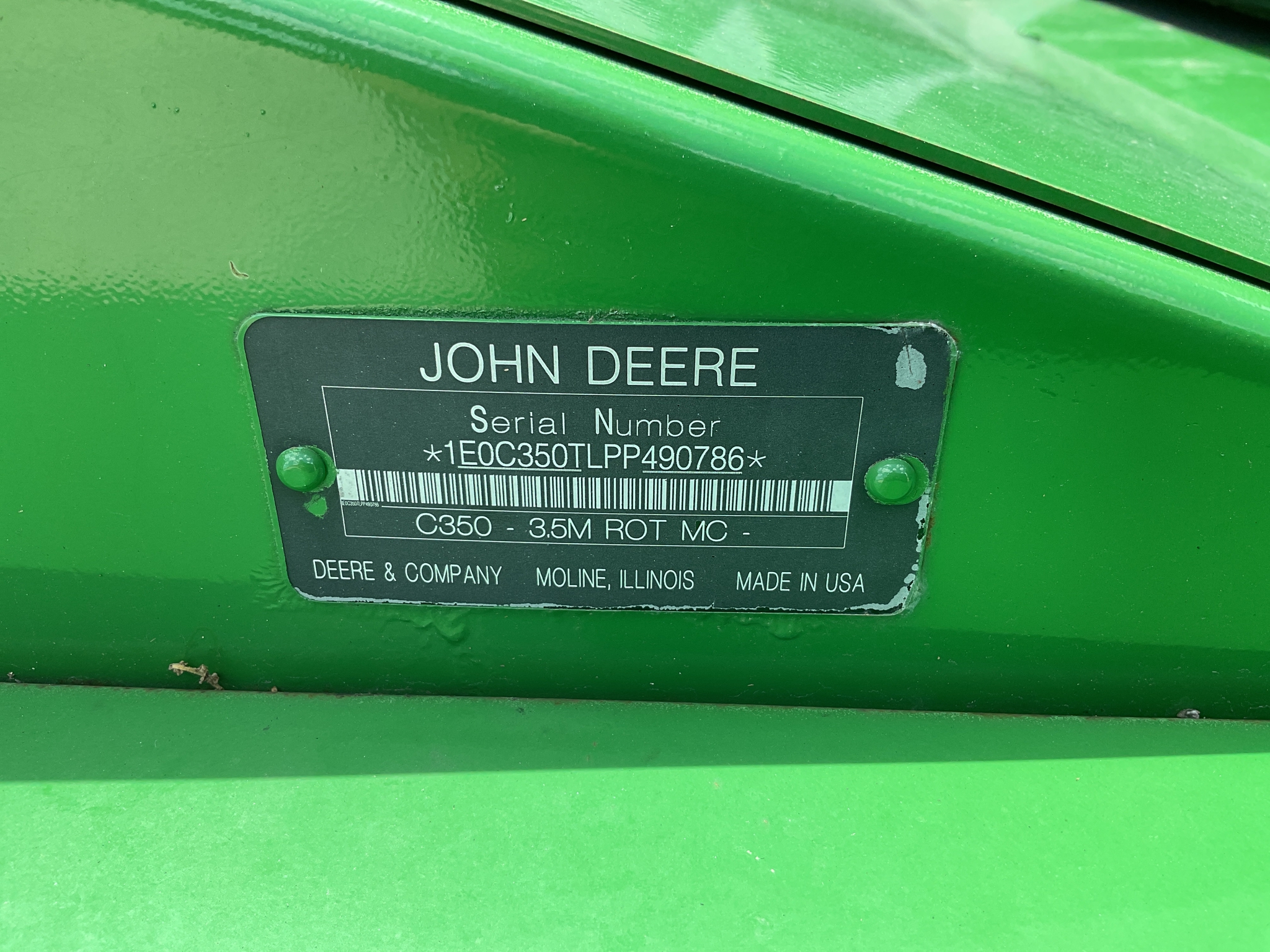 2023 John Deere C350 Image 23