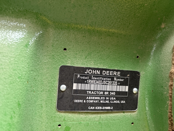 Used 2025 John Deere 8R 340 Row Crop Tractors at Koenig Equipment in Urbana, OH - Photo11