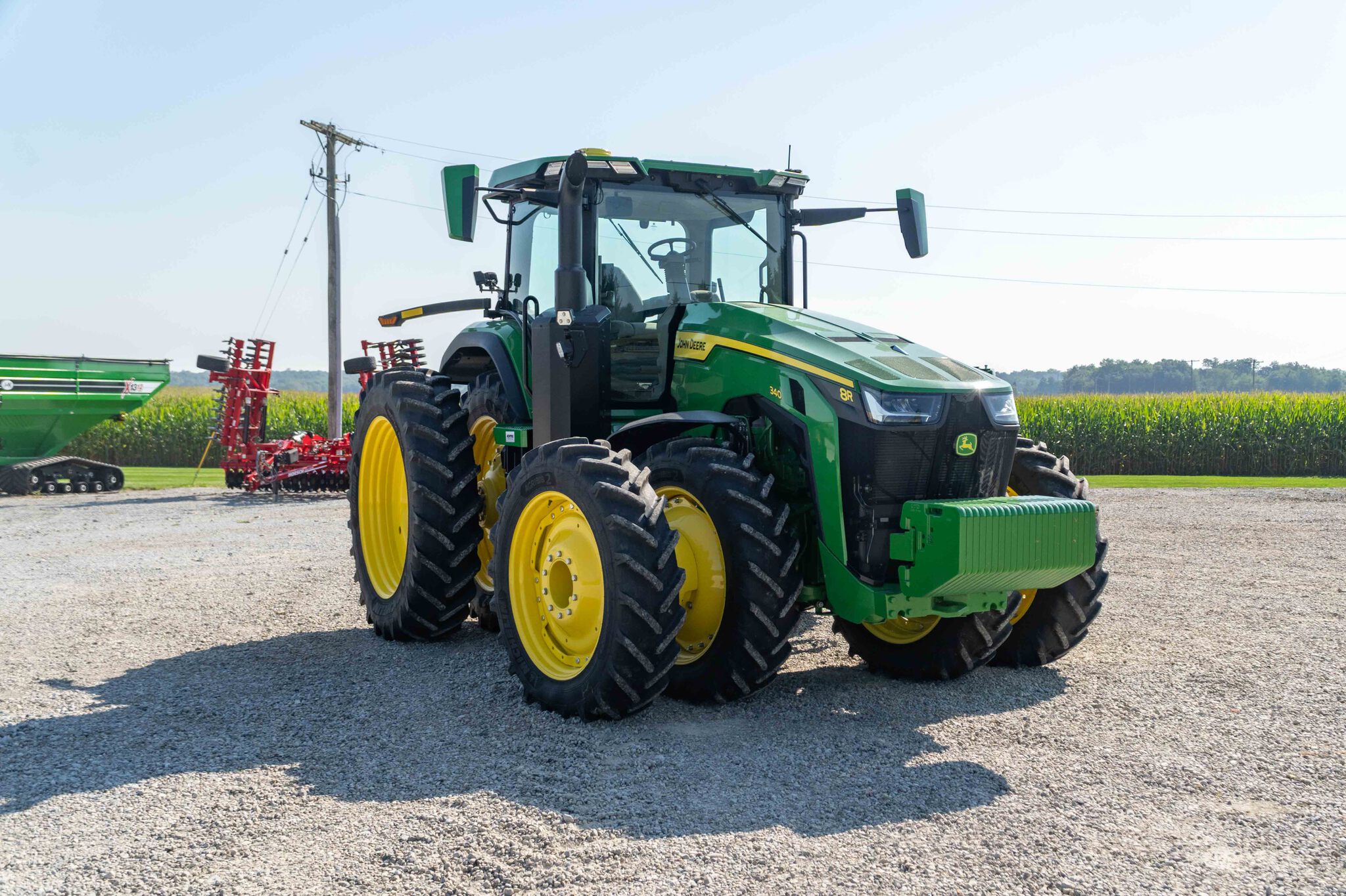 Used 2025 John Deere 8R 340 Row Crop Tractors at Koenig Equipment in Urbana, OH - PhotoXL6
