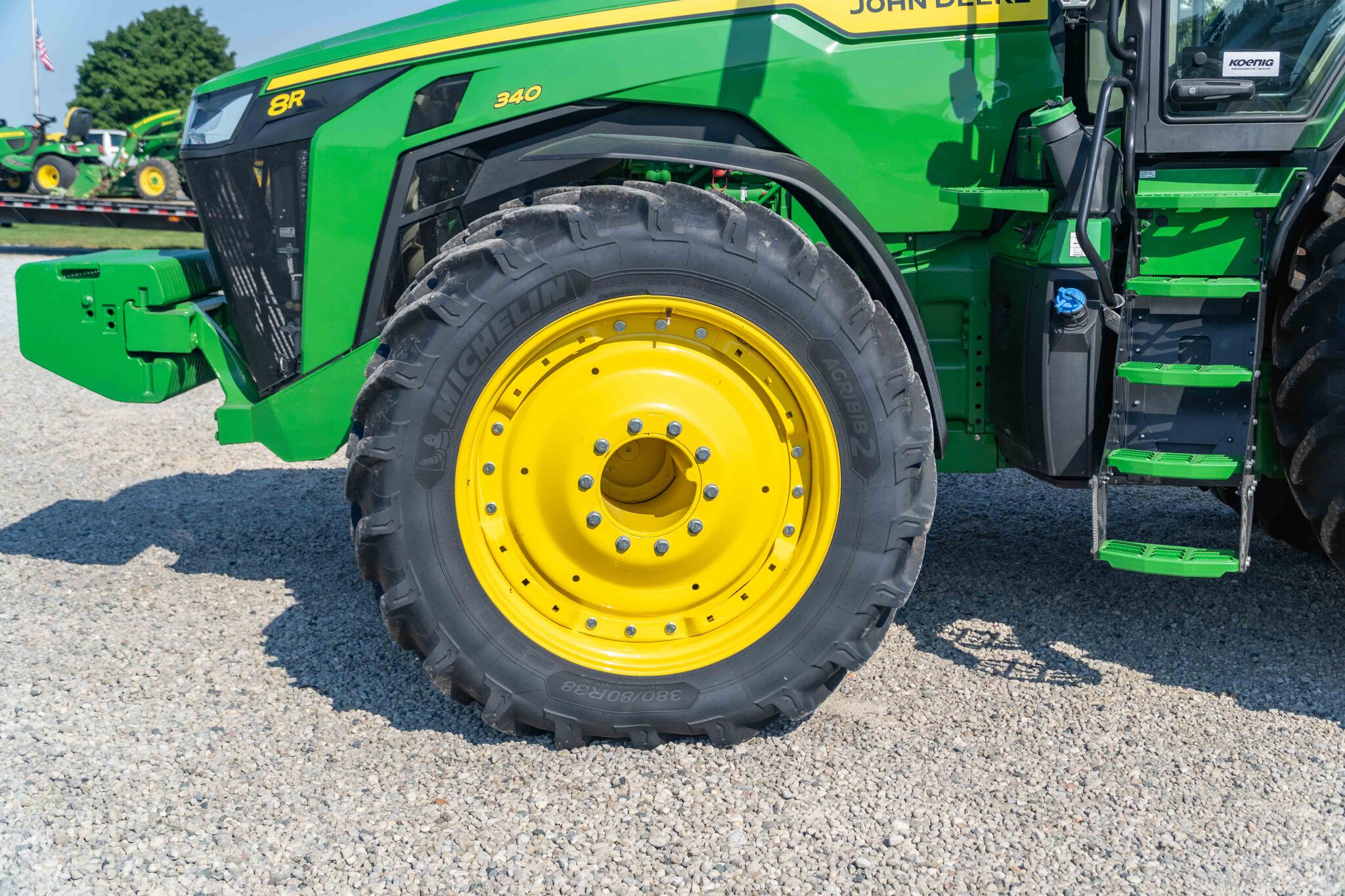 Used 2025 John Deere 8R 340 Row Crop Tractors at Koenig Equipment in Urbana, OH - PhotoXL8