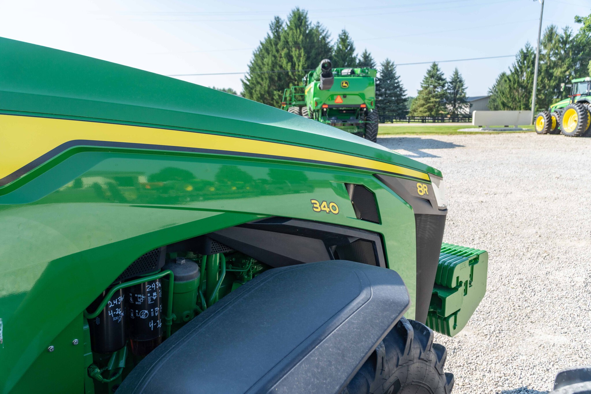 Used 2025 John Deere 8R 340 Row Crop Tractors at Koenig Equipment in Urbana, OH - PhotoXL22