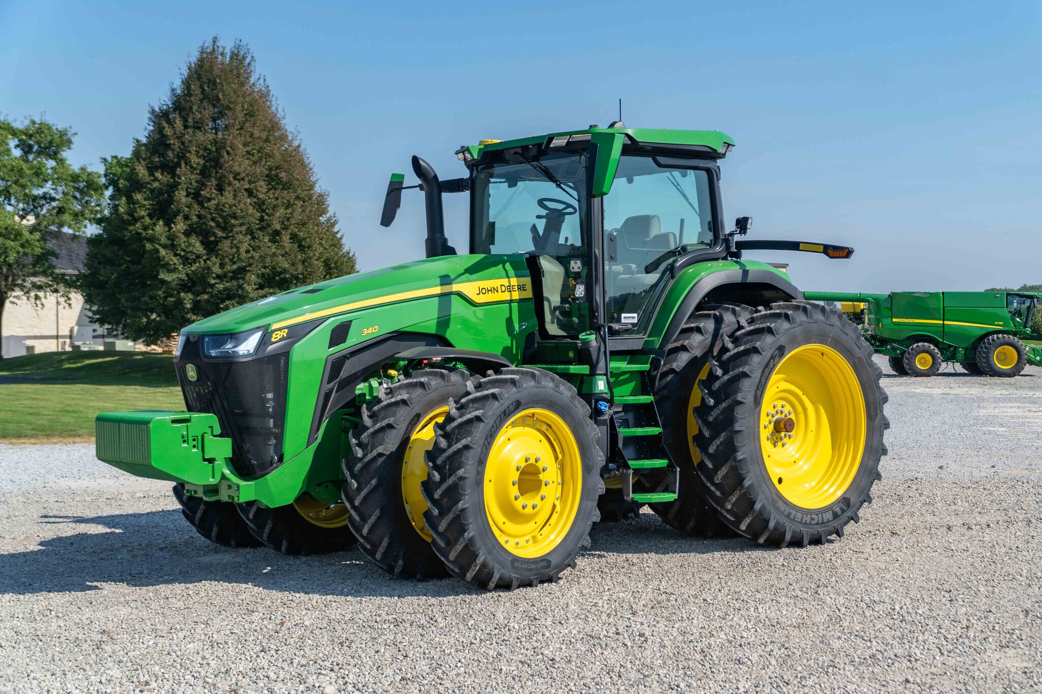 Used 2025 John Deere 8R 340 Row Crop Tractors at Koenig Equipment in Urbana, OH - PhotoXL0