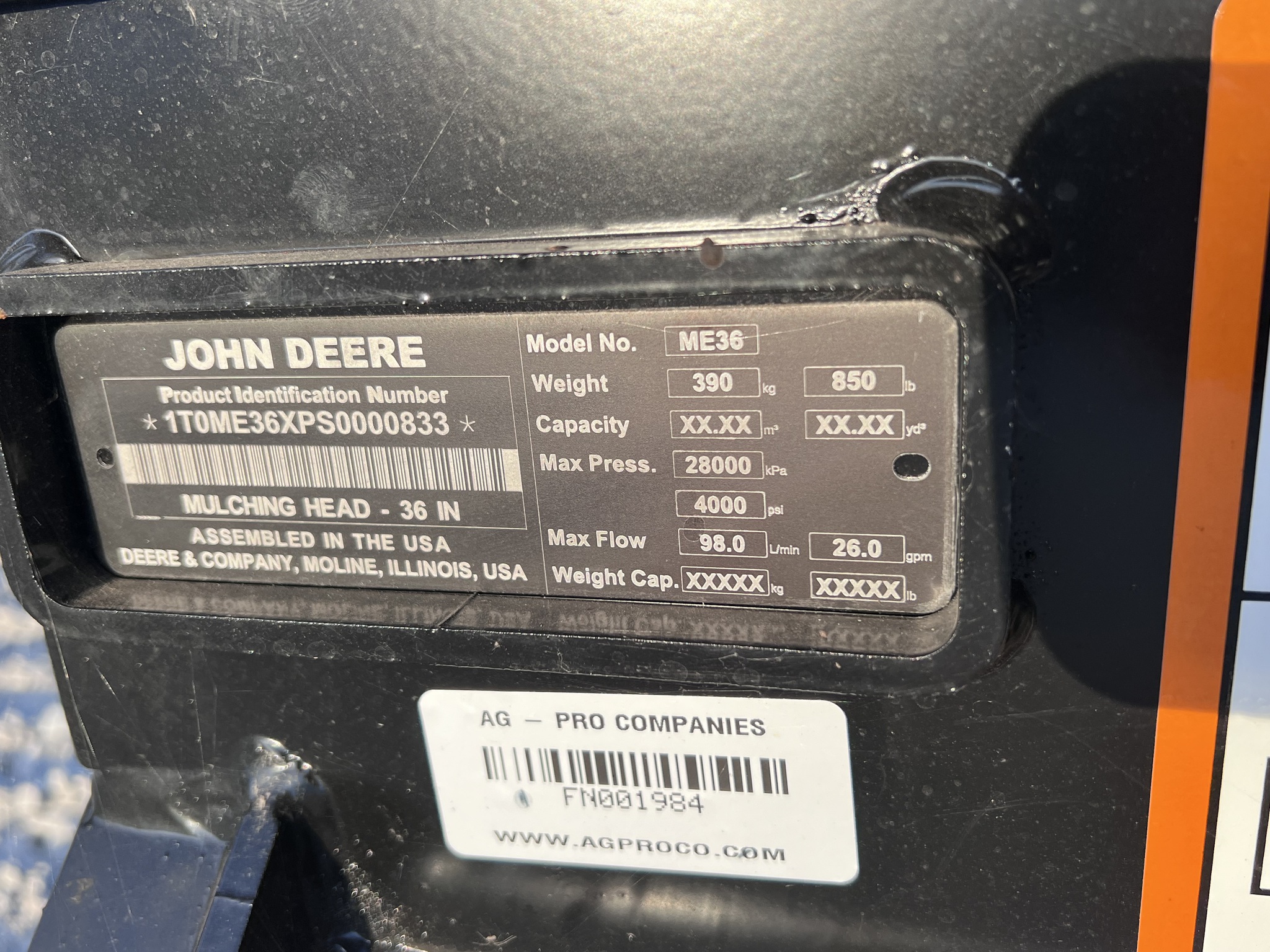 2025 John Deere ME36 Image 14