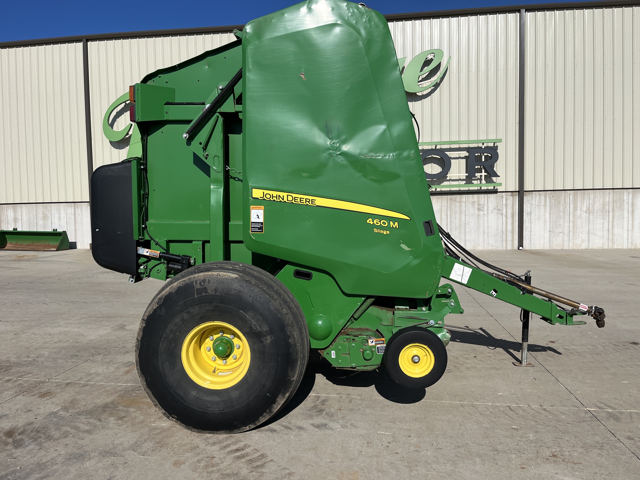  2019 John Deere 460M at Heritage Tractor in Rogersville, MO