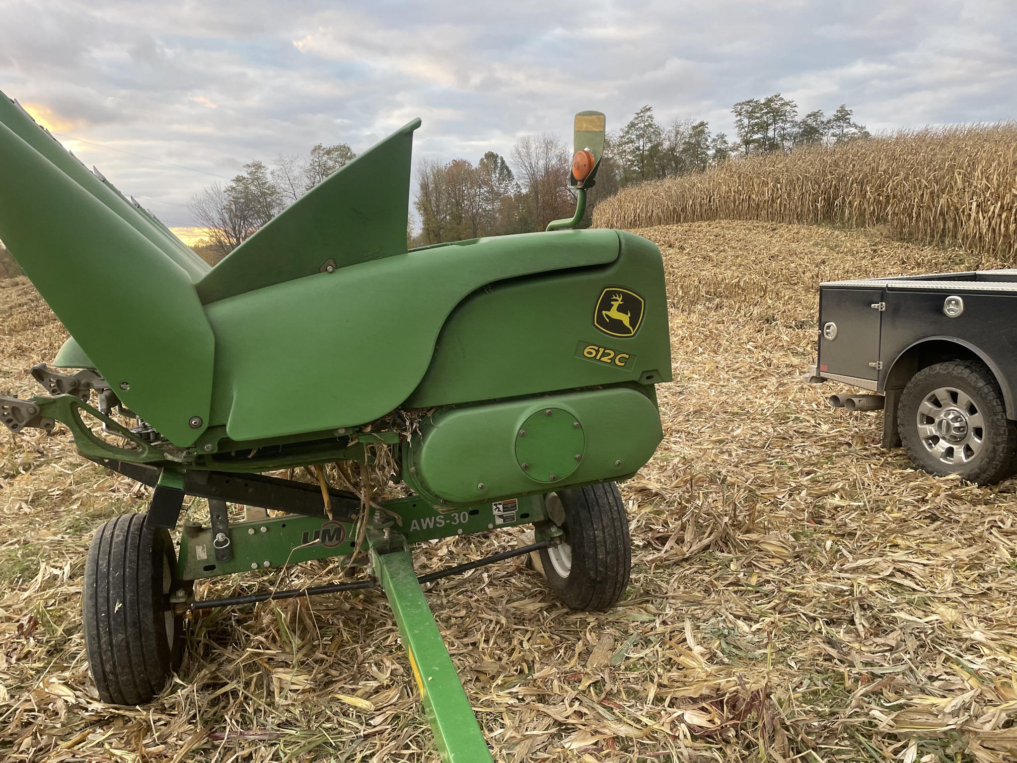 2012 John Deere 612C Image 4