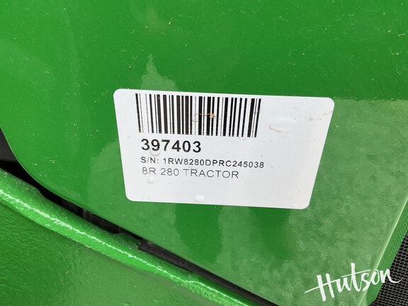 Photo of 2024 John Deere 8R 280