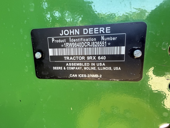 2024 John Deere 9RX 640 - Photo39