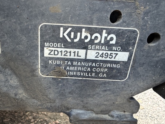 2018 Kubota ZD1211 - Photo26