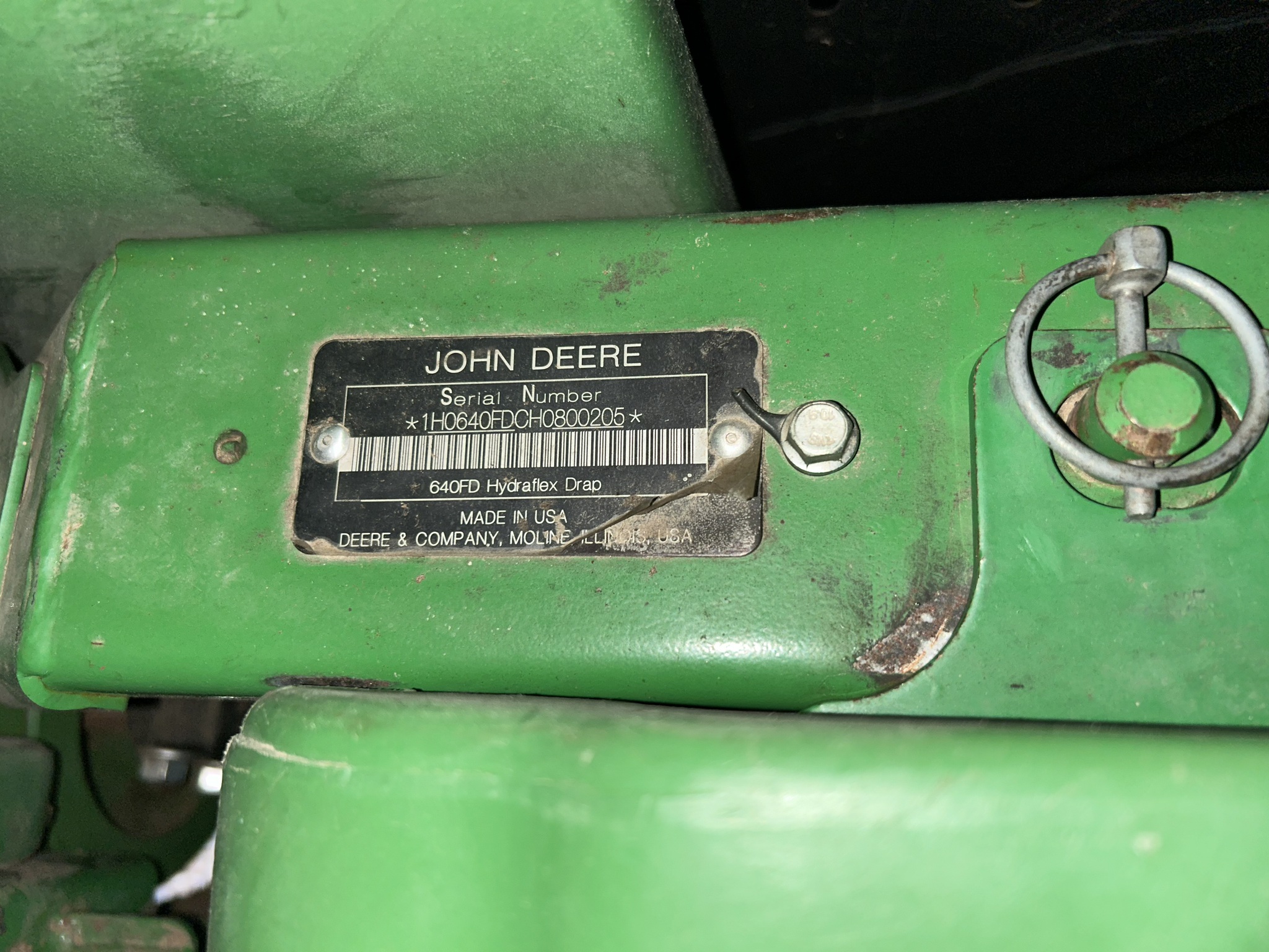 2018 John Deere 640FD Image 16