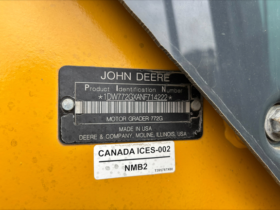 2022 John Deere 772G