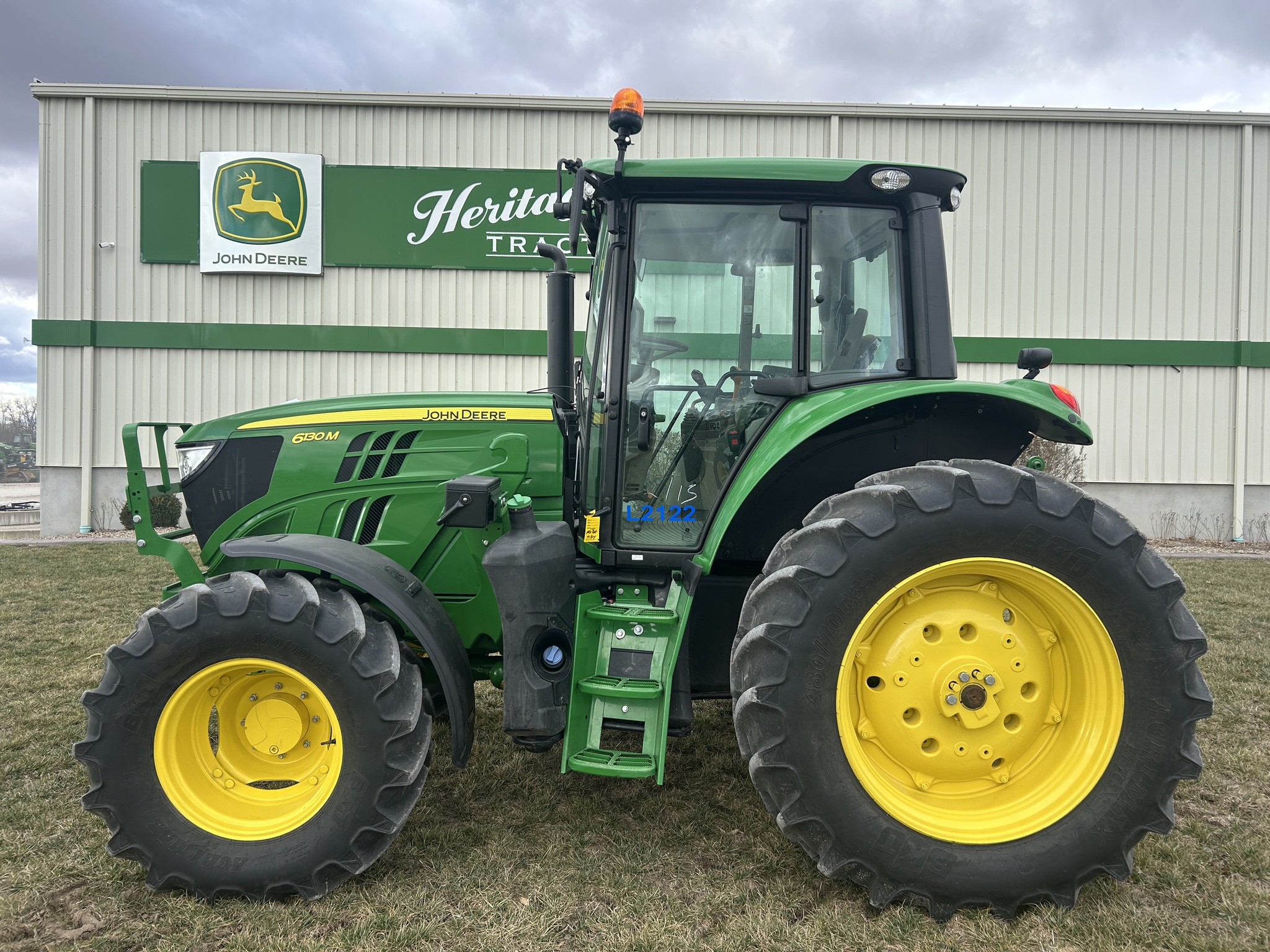  2025 John Deere 6130M at Heritage Tractor in Adrian, MO